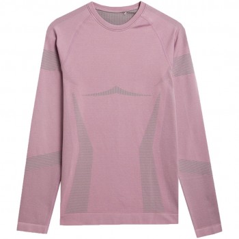 Women's thermoactive sweatshirt 4F F113 dark pink 4FAW23USEAF113 53S XS/S