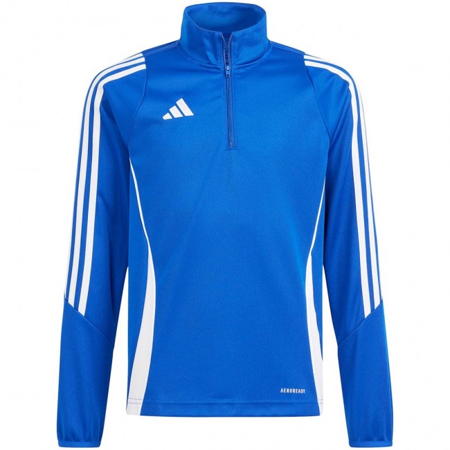 Sweatshirt for kids adidas Tiro 24 Training Top blue IR9364 164cm