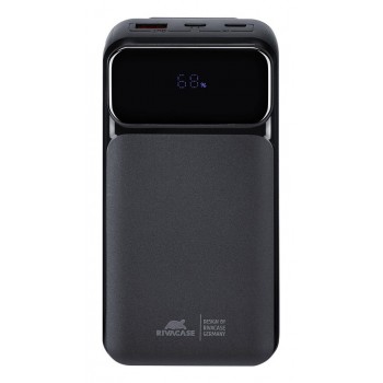 Rivacase VA2221 power bank Lithium Polymer (LiPo) 20000 mAh Black