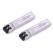 Extralink SFP+ 10G 2-pack | SFP+ Module | 10Gbps, LC/UPC, 850nm, 300m, multi mode, DOM