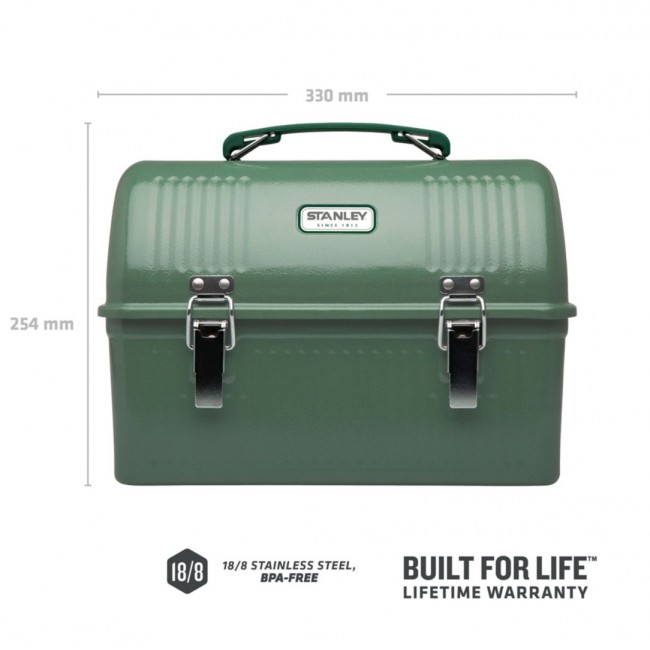 Stanley 10-01625-003 lunch box Lunch box set 9.5 L Stainless steel Green 1 pc(s)