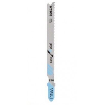 Bosch 2 608 631 964 jigsaw/scroll saw/reciprocating saw blade Jigsaw blade High-Speed Steel (HSS) 100 pc(s)
