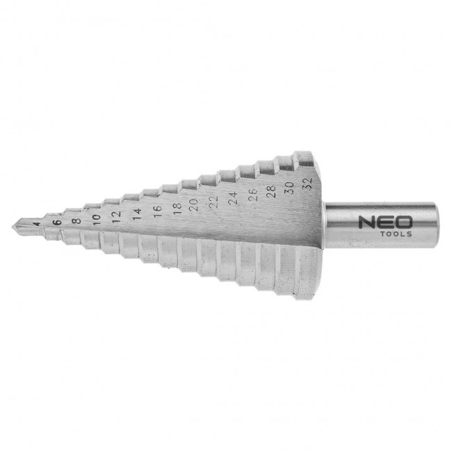 Wiert o stopniowe, 4-32 mm