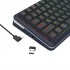 REDRAGON K708-RGB-PRO FLEKACT keyboard USB + RF Wireless + Bluetooth Black