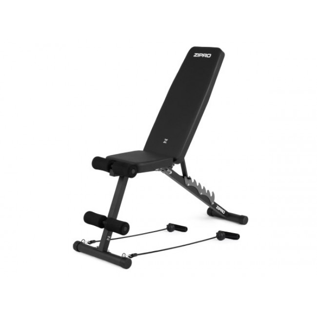 ZIPRO TEMPO Power/base rack Adjustable backrest Gym, Home Black