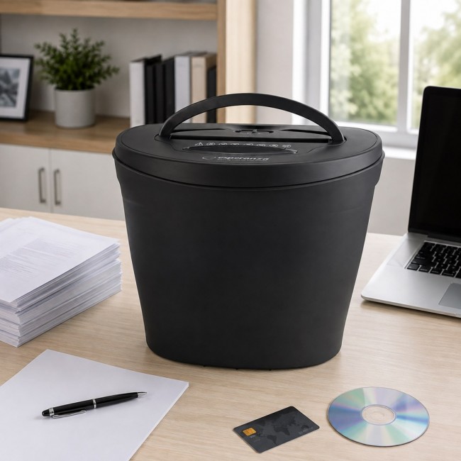 Esperanza EN103 paper shredder 22 cm Black
