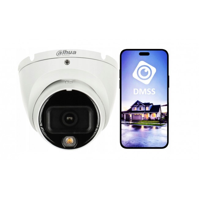 IP Camera DAHUA IPC-HDW1639T-A-IL-0280B-S6 White IP Camera DAHUA IPC-HDW1639T-A-IL-0280B-S6 White