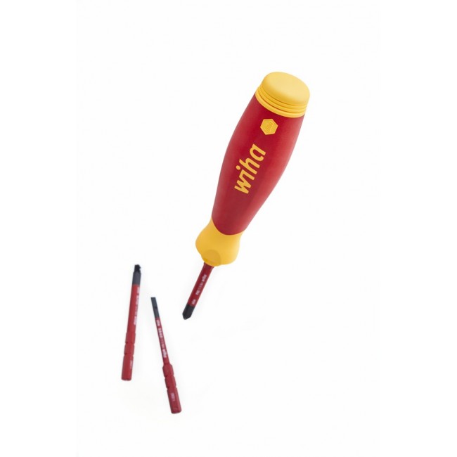 Wiha 45296 manual screwdriver Multi-bit screwdriver Straight screwdriver