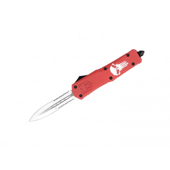 Knife CobraTec Large FS-3 Punisher Red Dagger 2-Serr Knife CobraTec Large FS-3 Punisher Red Dagger 2-Serr