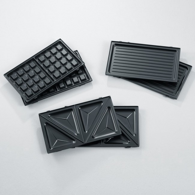 Severin 2968 2 waffle(s) 1000 W Black, Chrome