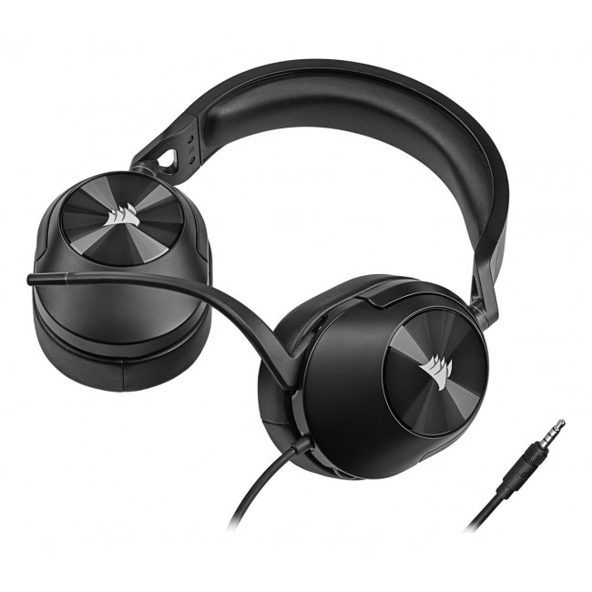 Corsair HS55 STEREO Headset Wired Handheld Gaming Carbon Corsair HS55 STEREO Headset Wired Handheld Gaming Carbon