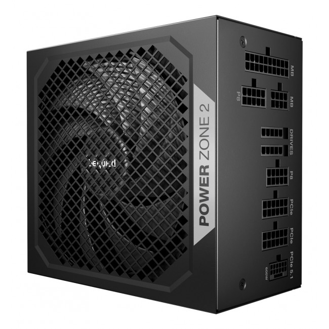be quiet! POWER ZONE 2 1000W power supply unit 20+4 pin ATX ATX Black be quiet! POWER ZONE 2 1000W power supply unit 20+4 pin ATX ATX Black