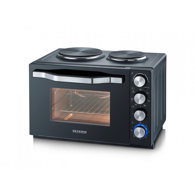 Severin TO 2074 toaster oven 30 L 2500 W Black Grill