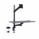Maclean Monitor and Keyboard Mount, for Standing Up Work, MC-681 Maclean Monitor and Keyboard Mount, for Standing Up Work, MC-681