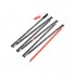 Mammut Carbon Probe 280 speed lock ski pole 2 pc(s) 2.8 m Black, Red