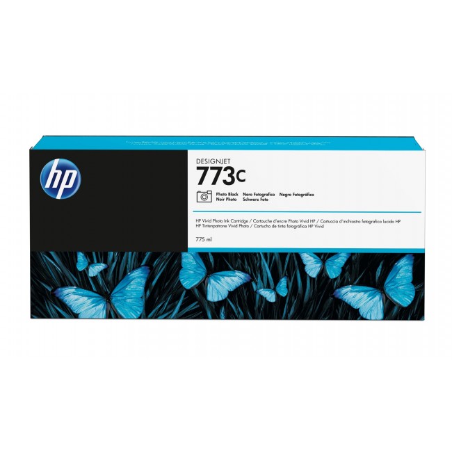HP 773C 775-ml Photo Black DesignJet Ink Cartridge HP 773C 775-ml Photo Black DesignJet Ink Cartridge