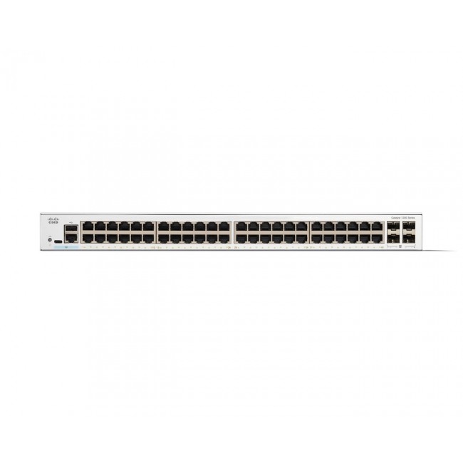 Cisco Catalyst 1200-48T-4G Smart Switch, 48 Port GE, 4x1GE SFP, Limited Lifetime Protection (C1200-48T-4G) Cisco Catalyst 1200-48T-4G Smart Switch, 48 Port GE, 4x1GE SFP, Limited Lifetime Protection (C1200-48T-4G)