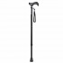Adjustable walking stick ACTIONMED black