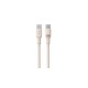 Havit CB6284 - USB Type C to USB Type C cable, 2.0 m (beige)