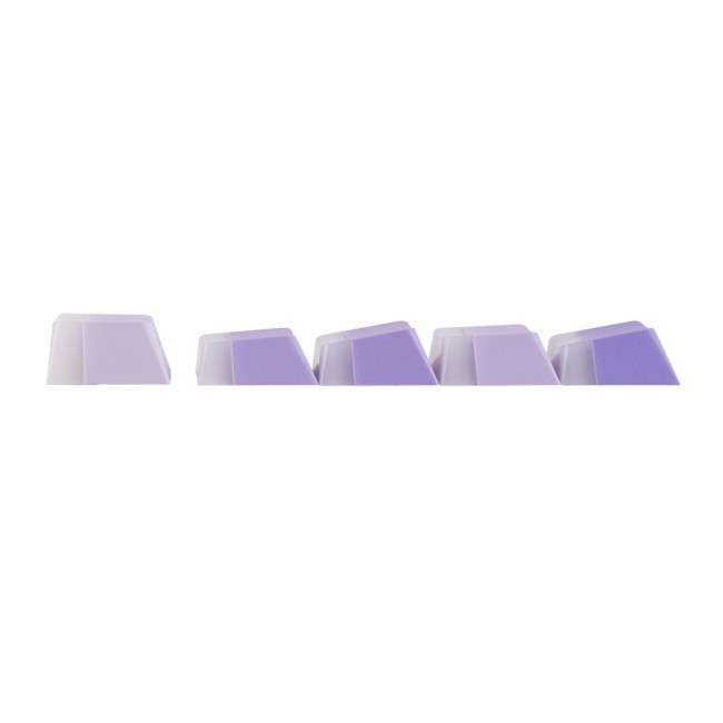 HERO84 HE White+Purple+Gradient+LIGHT JadeKing RGB AULA gasket keyboard