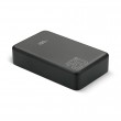 Powerbank 20 000mAh, 1x USB, 2x USB-C, 20W, QC4+, LCD screen, black