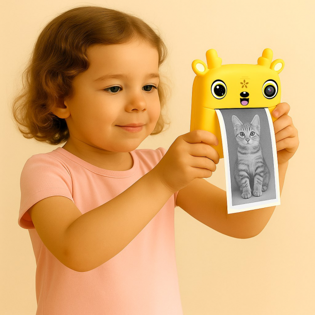 Digital kids camera with thermal printer SNAPI MT4108