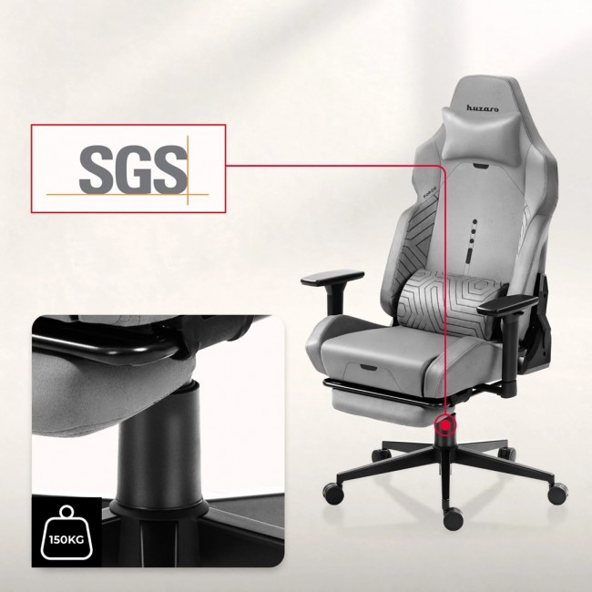 Huzaro Force 8.1 Grey Gaming Chair