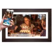 Denver PFF-1543DW digital photo frame Brown 39.6 cm (15.6