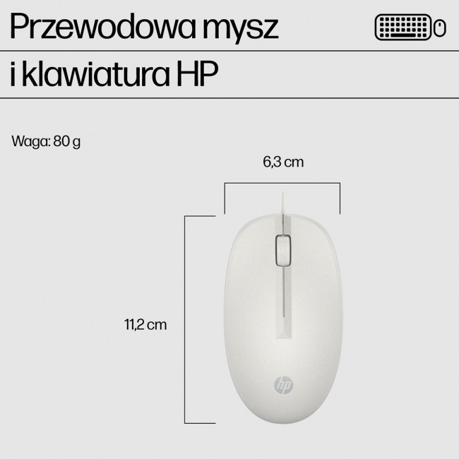 HP 225 Wired Mouse and Keyboard Combo