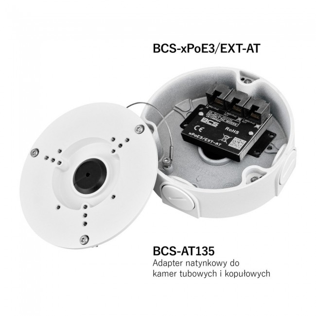 POE Switch BCS POWER BCS-xPoE3/EXT-AT