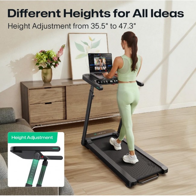 Treadmill with built-in work and exercise desk UREVO Foldi 3S Treadmill with built-in work and exercise desk UREVO Foldi 3S