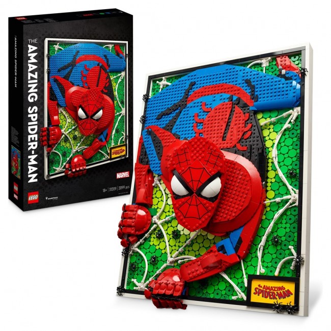 LEGO ART 31209 THE AMAZING SPIDER-MAN LEGO ART 31209 THE AMAZING SPIDER-MAN