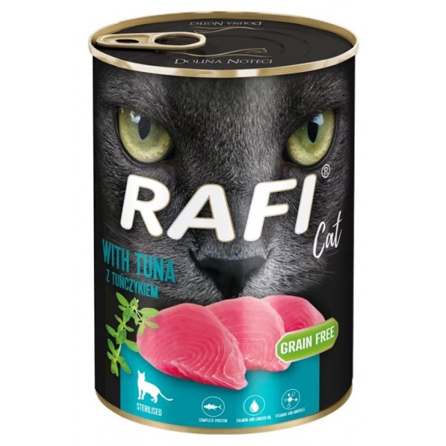 DOLINA NOTECI Rafi Cat Adult with tuna - wet cat food - 400g DOLINA NOTECI Rafi Cat Adult with tuna - wet cat food - 400g