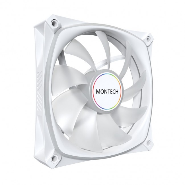 Montech AX120 PRO Computer case Fan 12 cm White 3 pc(s) Montech AX120 PRO Computer case Fan 12 cm White 3 pc(s)