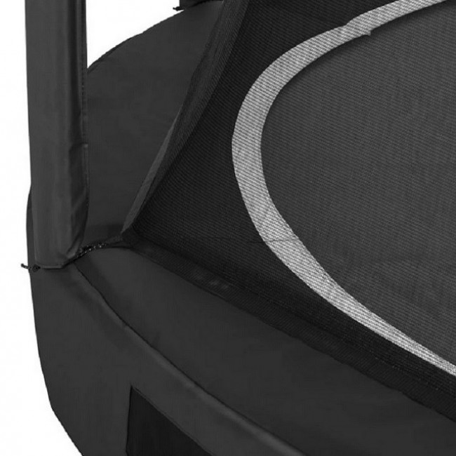 Premium Ground Combo 396cm Trampoline Black