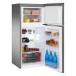 AMICA FD2015.4X(E) Silver Refrigerator with Freezer AMICA FD2015.4X(E) Silver Refrigerator with Freezer
