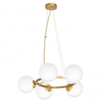 Pendant Light KONYA 5XE14 MLP5577 Gold