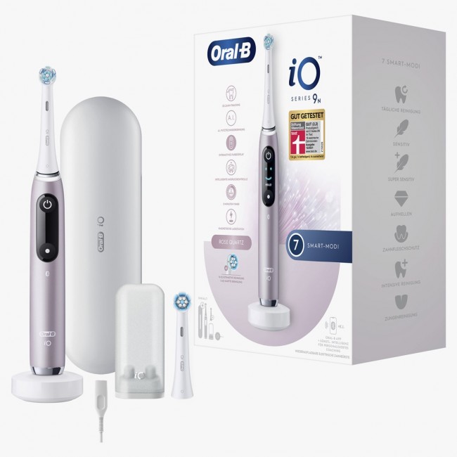 Oral-B iO Series 9n Adult Rotating-oscillating toothbrush Rose