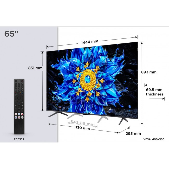 TCL P8L 65P8L TV 165.1 cm (65