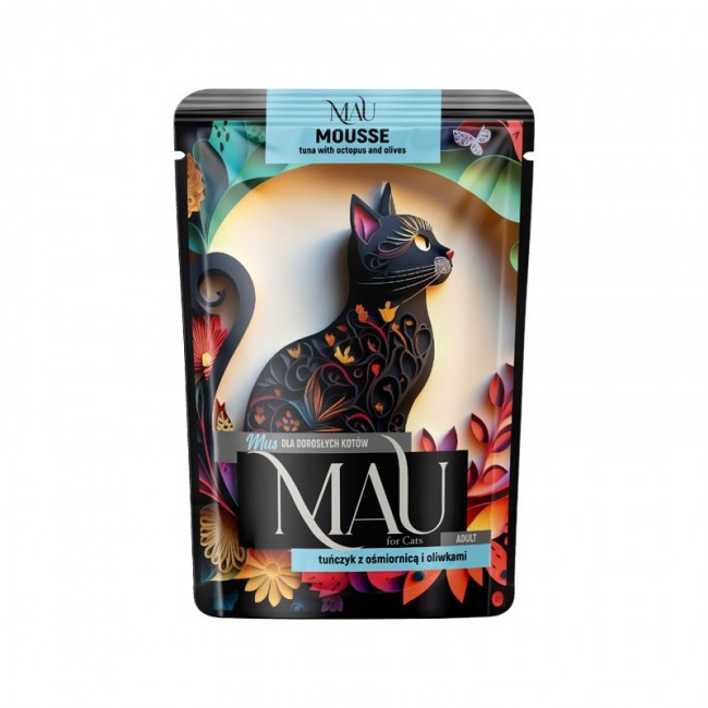 MAU Mousse Tuna with octopus - wet cat food - 85g