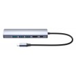 Manhattan USB-C Dock/Hub, Ports (x6): Ethernet, HDMI, USB-A (x3) and USB-C, with Power Delivery (PD) 100W- requires external USB-C charger (not included). USB powered (no external power supply required) when PD is not in use