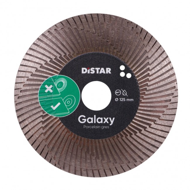 DISTAR TARCZA DIAMENTOWA 125mm x 1,6mm x 22,23mm GALAXY