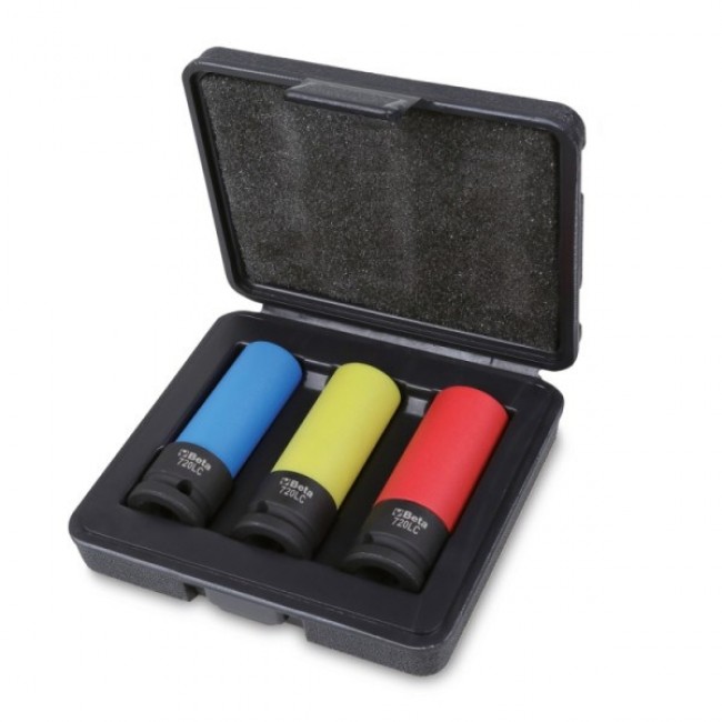 Beta 720LC/C3 Impact socket set Black, Blue, Red, Yellow Beta 720LC/C3 Impact socket set Black, Blue, Red, Yellow