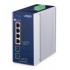 PLANET IGS-1000-4UP2X network switch 2.5G Ethernet (100/1000/2500) Power over Ethernet (PoE) Aluminium, Blue
