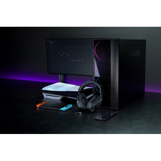 Turtle Beach Stealth 600 Black PlayStation Wireless Gaming Headset with up to 80 hour Battery, 50mm Speakers and Bluetooth for PS5, PS4, PC and Mobile