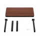 Tuckano Electric height adjustable desk ET119W-C Black/Walnut