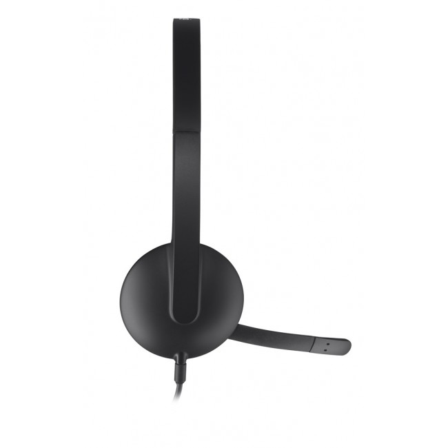 Logitech H340 USB Computer Headset Wired Head-band Office/Call center USB Type-A Black Logitech H340 USB Computer Headset Wired Head-band Office/Call center USB Type-A Black