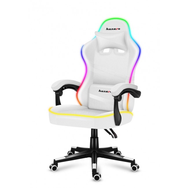 Gaming chair - Huzaro Force 4.4 RGB White Gaming chair - Huzaro Force 4.4 RGB White