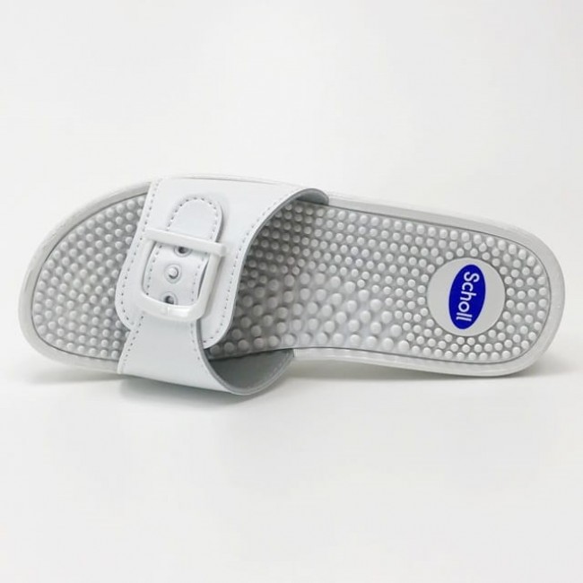 Women's flip-flops Scholl new massage WHITE 37 Women's flip-flops Scholl new massage WHITE 37