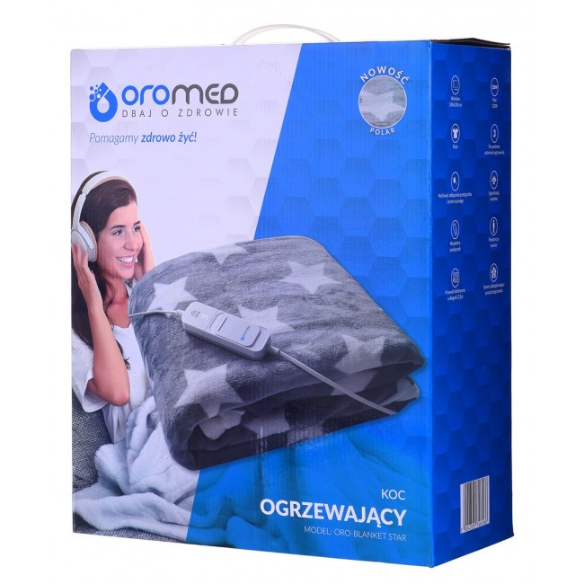 OROMED Electric underblanket 120 W, 130 x 180 cm OROMED Electric underblanket 120 W, 130 x 180 cm